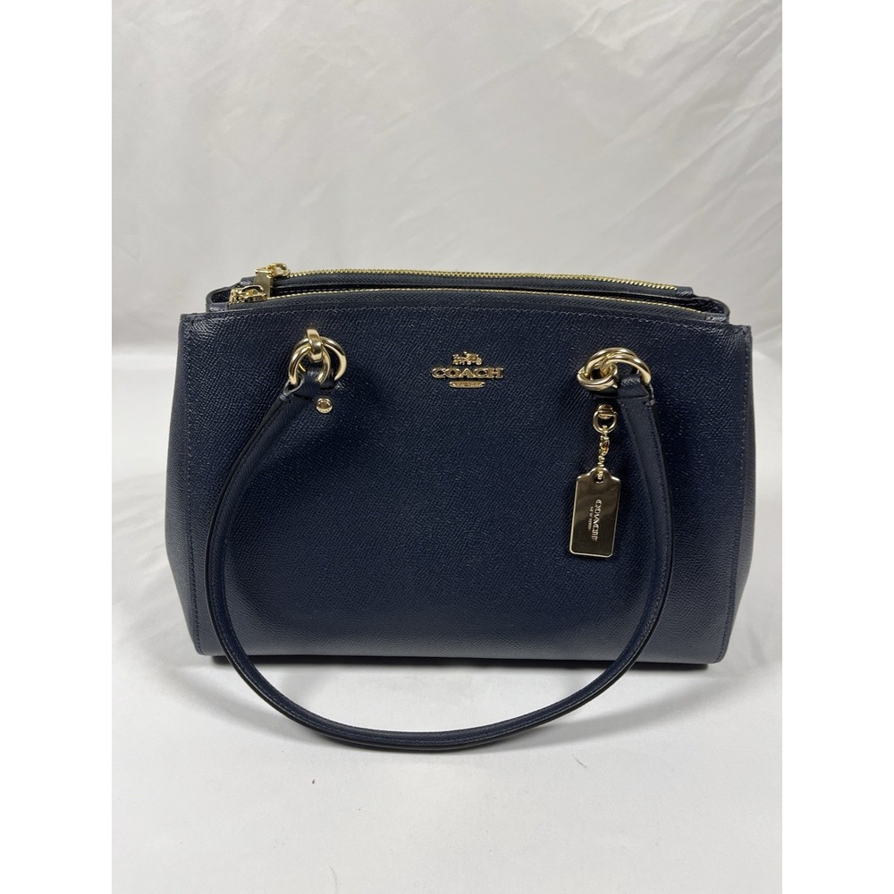 COACH Shoulder Handbag Navy